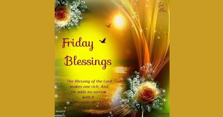 70+ Friday Morning Blessings to Start Your Weekend Right Inspirational Guidance for a Fulfilling Weekend